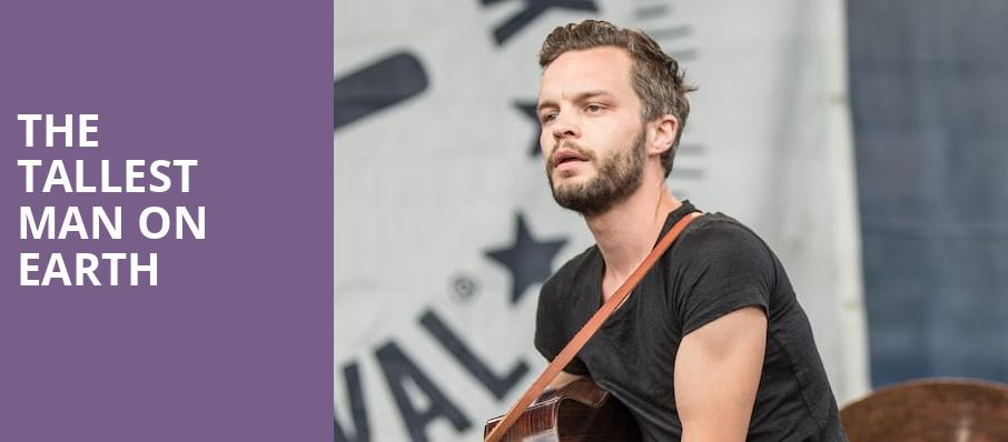 The Tallest Man on Earth, College Street Music Hall, New Haven