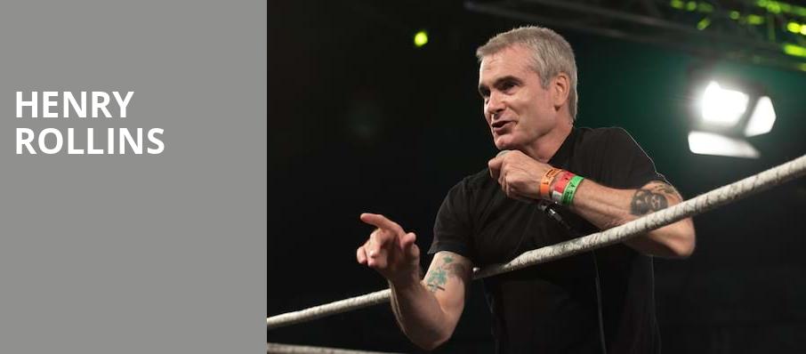 Henry Rollins, Toads Place, New Haven