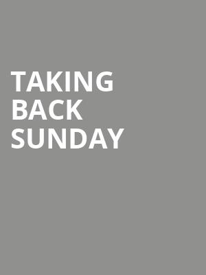 Taking Back Sunday Poster