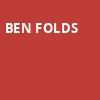 Ben Folds, College Street Music Hall, New Haven